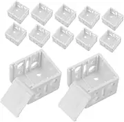 ULDIGI 12pcs Curtain Mounting Brackets for Roller Blinds Support Easy to Install Window Accessories for Home and Office Sturdy Design for Reliable Performance