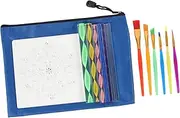 Hohopeti 1 Set Portable Dotting Tools Compact Kit for Mandala Painting Rock Art Nail Face Design Easy to Clean Durable for Fine Details and Patterns