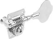 CIMAXIC Bass Guitar Tuning Pegs Acoustic Guitar Parts Silver Right-hand Easy to Adjust