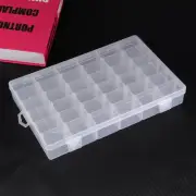 Boxes with Lids Trainer Clear Stackable Storage Earring Container Case