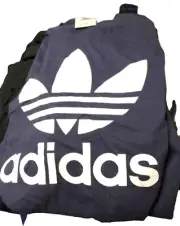 Adidas Bin Mens Navy Blue White T Shirt Size S New