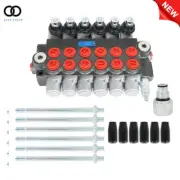 6 Spool 11GPM Hydraulic Directional Control Valve Adjustable 3600PSI+conversion