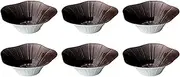 Jack Pergay Lotus Flower Balls, Set of 6, Brown JP1713LOBR (6)