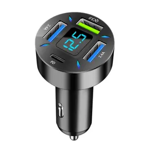 Blala 一拖四 4 USB 充電器快速充電設備通用卡車平板電腦 4.8A QC3.0