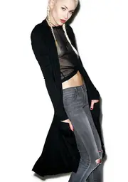 Lune Draped Cardigan