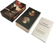 POCHY Fortune Telling Tarot Cards, Red Fairy Tarot, Entertainment Board Game Cards for Playing Gathering Game, Witch Pochy