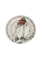 New Dr Seuss The Grinch Zrike 7 Salad Plates - Grew Three Sizes That day