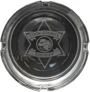 Cook County Sheriff Ash Tray