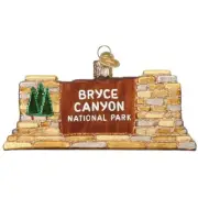 Old World Christmas Bryce Canyon National Park Glass Blown Ornament for
