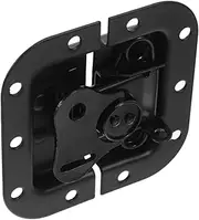 DOITOOL Butterfly Lock Retainer Chrome Finish Spring Loaded Latch for Suitcases Flight Cases