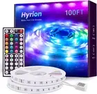 hyrion 100ft LED Strip Lights, Ultra Long SMD 2835 Led IR 100ft, Multicolor