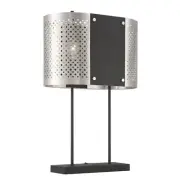 George Kovacs P5532-420 Noho 2 Light Table Lamp -Brushed Nickel w/ Sand Coal