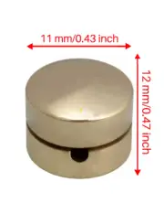 Golden Bronze Cello Wolf Tone Eliminator Mute Suppressor Compatible 11mm x 12mm
