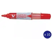 Pilot BegreeN V Board Whiteboard Marker Red Box Of 10
