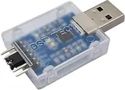 DSD TECH USB to TTL Serial Converter CP2102 with 4 PIN Dupont Cable Compatible with Windows 7,8,10,Linux,Mac OS