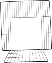 HOUDERCO 2pcs Cat Cage Accessories Whelping Dog Gate Pen Retractable Outside Dog Kennel Outdoor Dog Fence Dogs Carrier Dog Crates Enclosures Pet Puppy Cat Wire Fence Door Play Black Iron