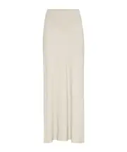 Brunello Cucinelli Twill Fluid Bias-Cut Skirt IT44,IT42,IT46 sand beige