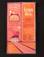 Vintage IRON ALL Pressing Attachment for Steam or Dry Iron