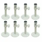 8x Adjustable Metal 2-6" Wall Ceiling Tilt Mount Bracket for Security Camera wn8