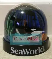 ☀ NEW Sea World Park SHAMU Killer Whale Orca Refillable Snow Water Globe