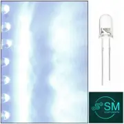 5mm 100PCS White LED Flicker Flame Diodes DIY Candle Light Emitting Diodes