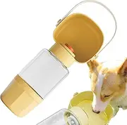 Portable Dog Water Bottle Feeder,Travel Puppy Water Bowl Food Feeder Pet Dispenser | Leakproof Water Bowl, Lightweight Dog Stuff Accessories for Cats, Dogs