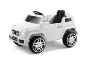 NNEKG Kids Mercedes Benz Inspired Ride On Jeep (White)