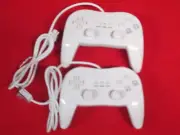 2 Classic Controller Pro For Nintendo Wii Remote White Brand New 8213