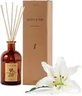8 Rattan Scented Reed Diffuser Sticks ‘Jasmine & Lily Scent’ Set, Jasmine Diffus