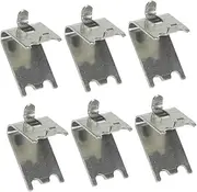 CAXUSD Fridge Organiser Refrigerator Shelf Clips Freezer Clamp Hooks Easy Install