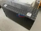 BLACK Aluminium Caravan Trailer Tool Box With L R Slide Trays 1400 x 500 x 730mm