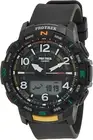 CASIO Men'S Protrek Quad Sensor Analog-Digital Watch, Black Dial, Black Band