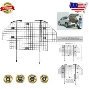 Premium Adjustable Wire Mesh Vehicle Pet Barrier - Safe for Dogs and Reptiles