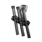 3K Carbon Fiber Archery Quiver， Tubes Arrow Holder ，QD Locking Sys