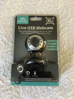 Webcam M-WC310 1.3MP USB 2.0 Webcam w/10x Digital Zoom NEW