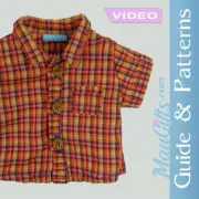 Button-up shirt for Waldorf doll | Step-by-Step Video & Patterns