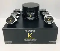 在飛比找Yahoo!奇摩拍賣優惠-夏日小舖【深層護髮】KERASTASE 卡詩 黑鑽逆時調理組