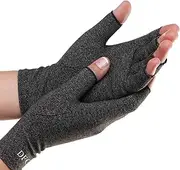 Dr. Frederick's Original Arthritis Gloves - Warmth and Compression for relief of Rheumatoid and Osteoarthritis Joint Pain - Large