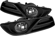 Fog Light Lamp Assembly Compatible with for Sentra 2013 2014 2015 Car Fog Light Assemblies Pair Front Bumper Halogen Fog Light Lamp Assembly