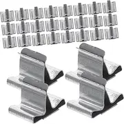 jojofuny 100Pcs Wooden Candle Wick Tabs Easy Fixing Accessories for DIY Candle Making Lightweight Portable Candle Wick Stand for Crafting and Replacement Needs