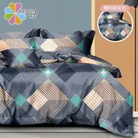 在飛比找momo購物網優惠-【Seiga 飾家】買一送一 買四季被送同款床包(台灣製 多
