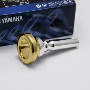 Genuine Yamaha Short Shank 7D4d 24K Gold Rim & Cup Cornet Mouthpiece NEW