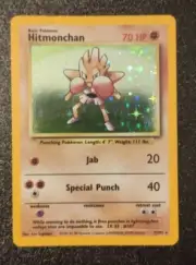 1999 Pokemon Game Holo Hitmonchan #7 PSA 9/10? MINT Base Set
