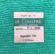 Jaeger LeCoultre Regulator Flat Cal. 11 1/2 885 Part 16, NOS