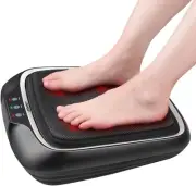 RENPHO Foot Massager Machine Heated Deep Knead Back Shiatsu Pain Relief