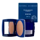 Natural Glamour - Winter Pressed Bronzer Compact SPF 12 - Matte Finish