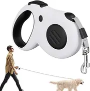 Dog Lead, Retractable Pet Strap, Durable Dog Lead, Automatic Dog Belt with Adjustable Length, 16 Foot Telescopes Puppy Lead, High Performance Animal Band, Ergonomic Handle Lead for T