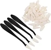 1 Set Sketch Eraser Erasers for Drawing Sketch Wipe Scrapers Art Blenders Erase Tool Art Blending Tools with Eraser Sketch Drawing Tools Artist Wipes Blending Sponge Pens Plastic