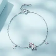 Solid 925 Signature Silver Solitary Unicorn Bracelet
