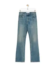 Bootleg jeans in denim IT44 Blue